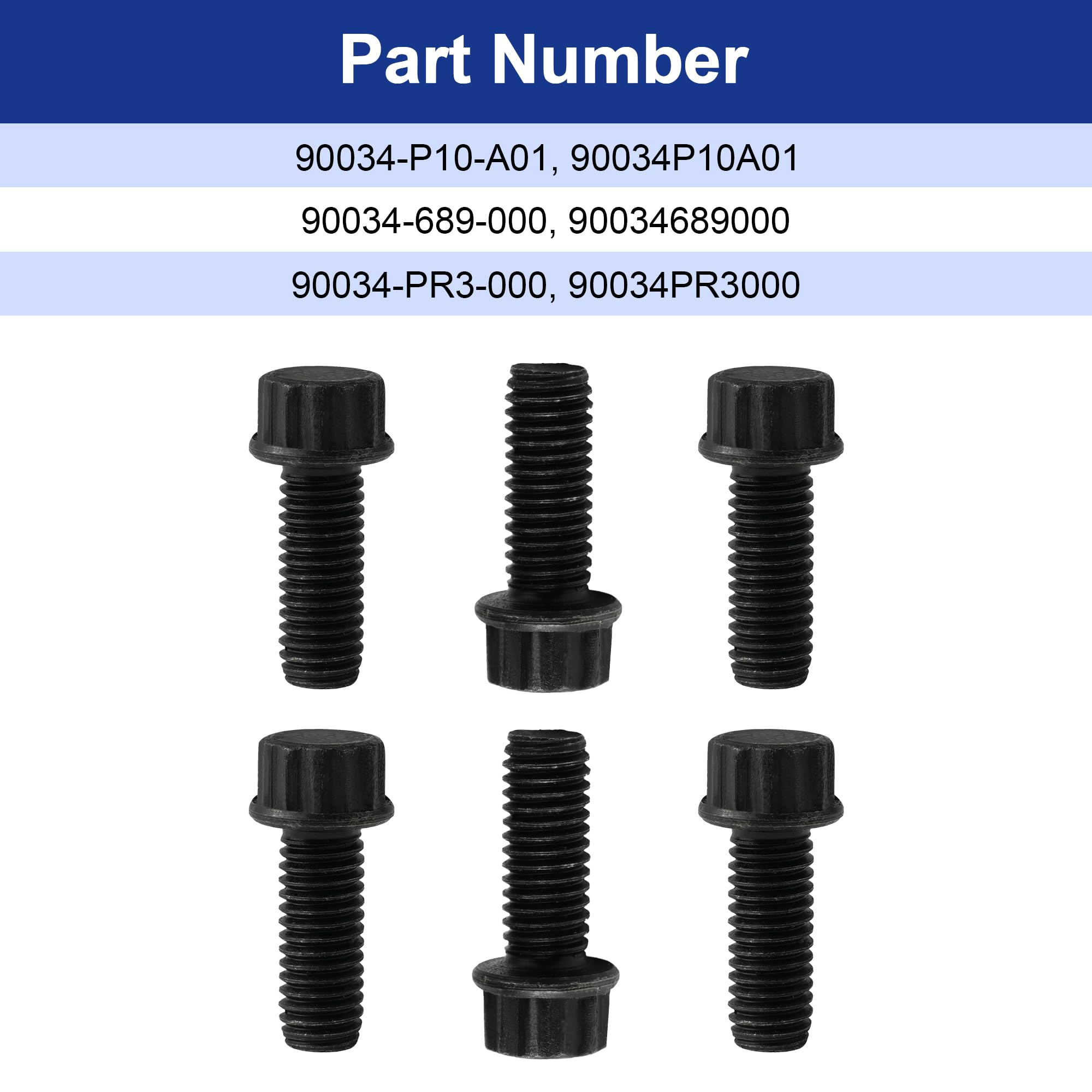 rucky43☆ Amazon.com: 6PCS Transmission Clutch Pressure Plate Bolt 12